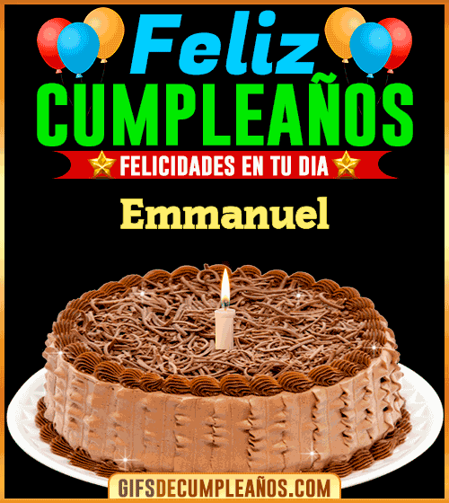 Feliz cumpleaños #emmanuel